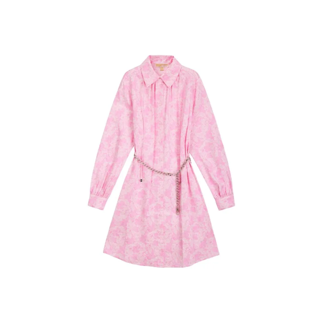 MICHAEL KORS SS24 Long Sleeved Dress Women's Pink
