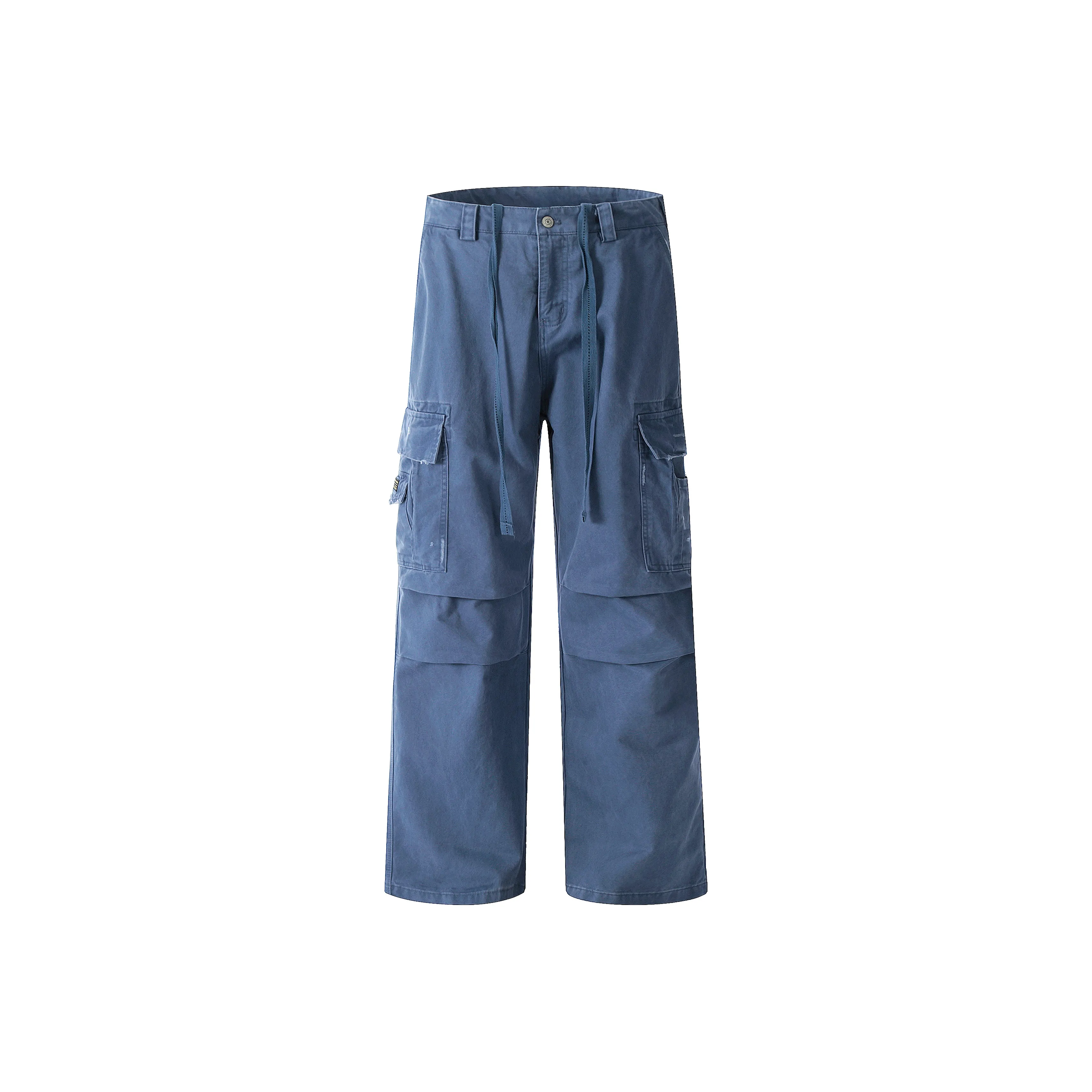 VINMUK Cargo Pants Unisex French Work Blue