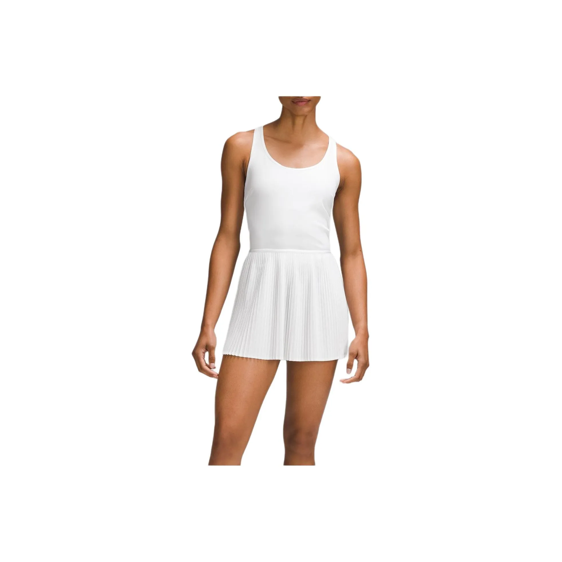 lululemon Scoop Платье без рукавов с вырезом женское