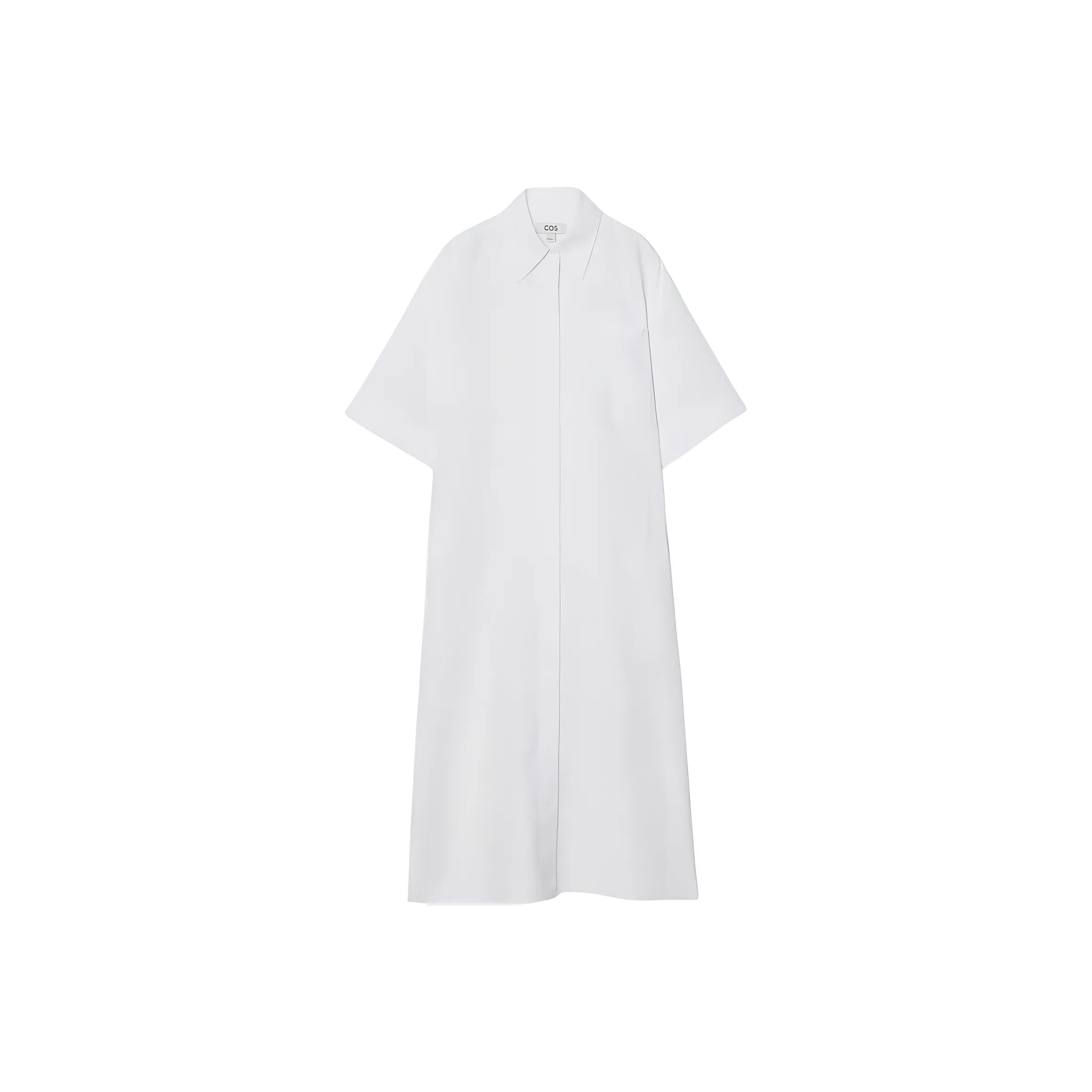 COS Short Sleeved Dresses Women's White