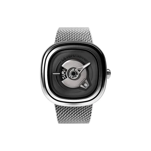 SEVENFRIDAY Автоматический Механический Часы Мужские Movement 44,5mm*44mm Черные