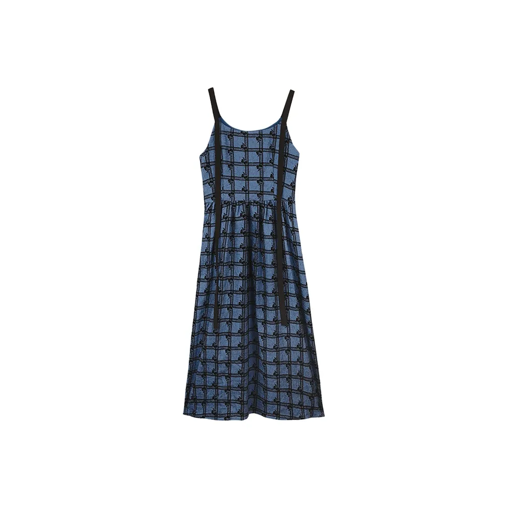 Migu Slip Dresses Women's Autumn Cloud Smoke