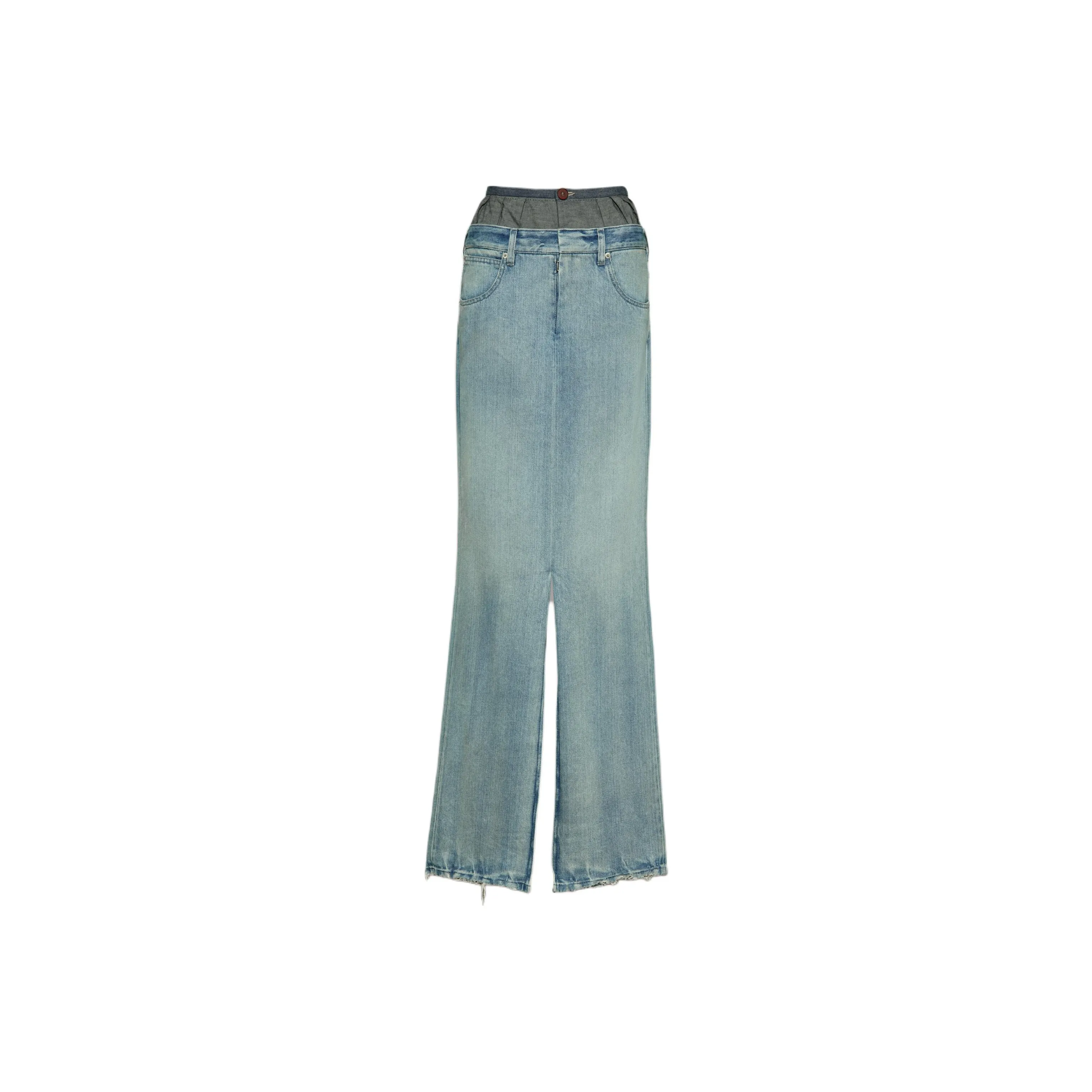 Maison Margiela Anonymity Of The Lining Denim Skirt