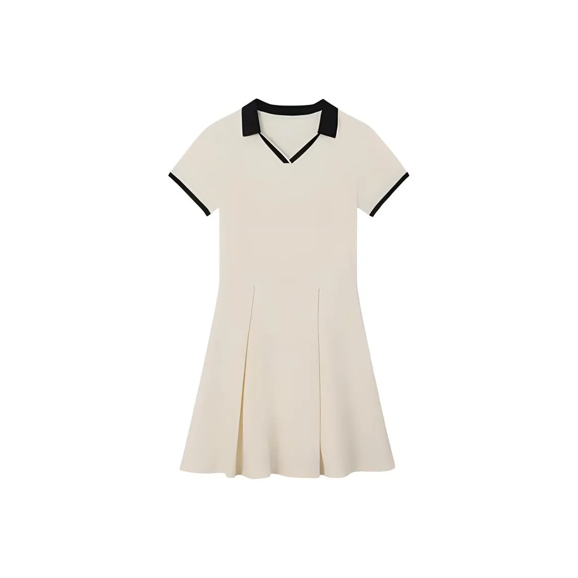 SPYDER NATURE GOLF Short Sleeved Dress Women's Ecru