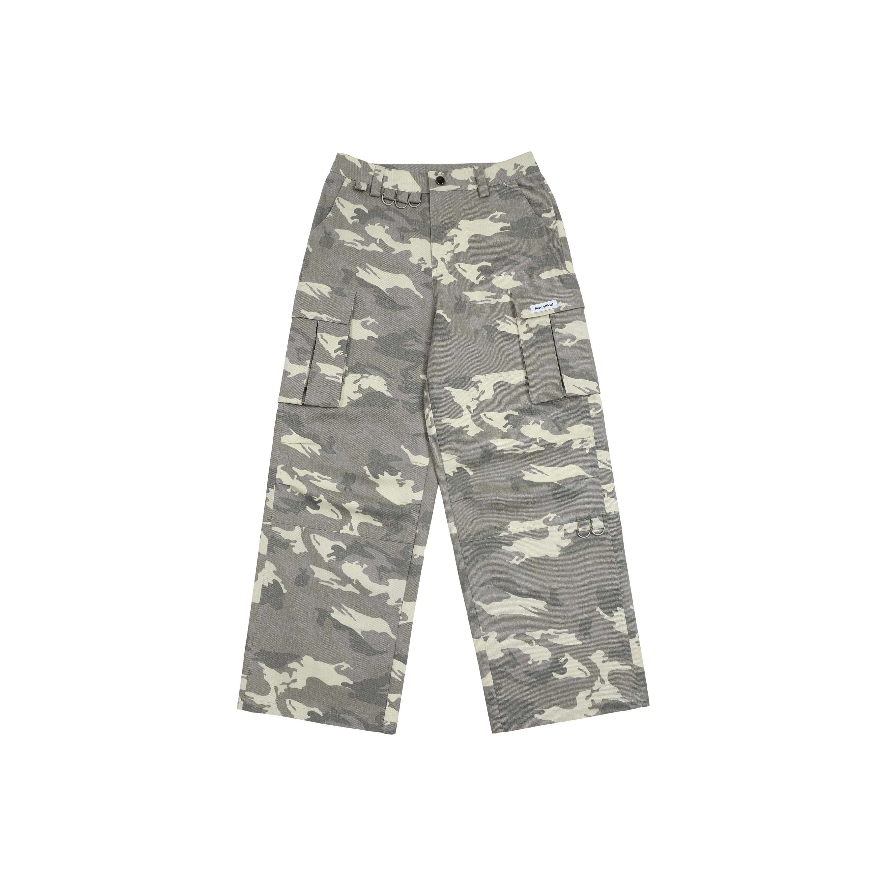 JIKOO Карго Брюки Женские Камуфляж