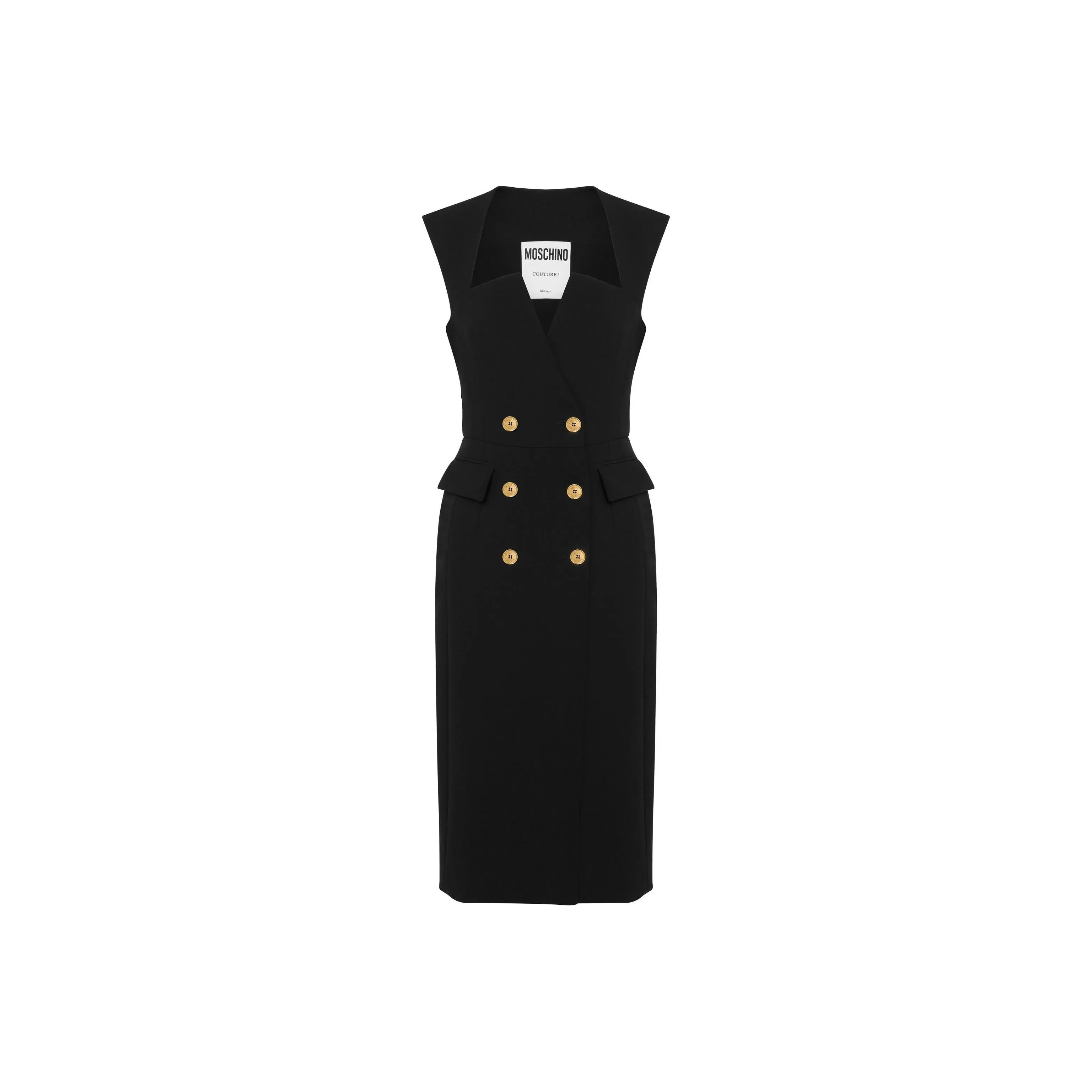MOSCHINO Double breasted Midi Dress