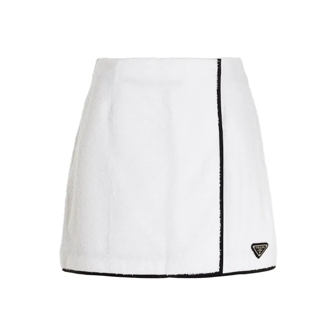 PRADA SS22 Casual Short Skirts Women's White