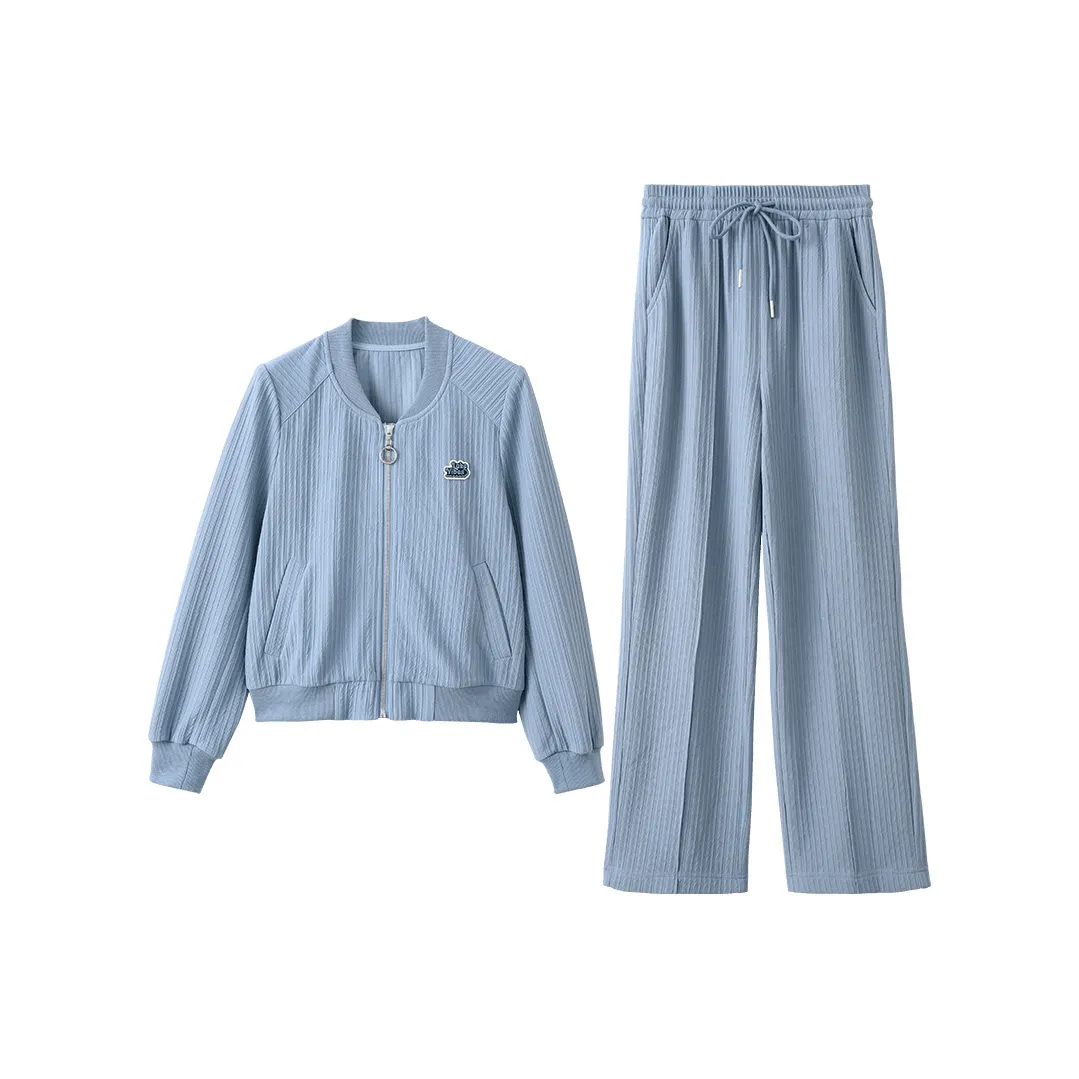 VIMLY Повседневный костюм женский серый синий