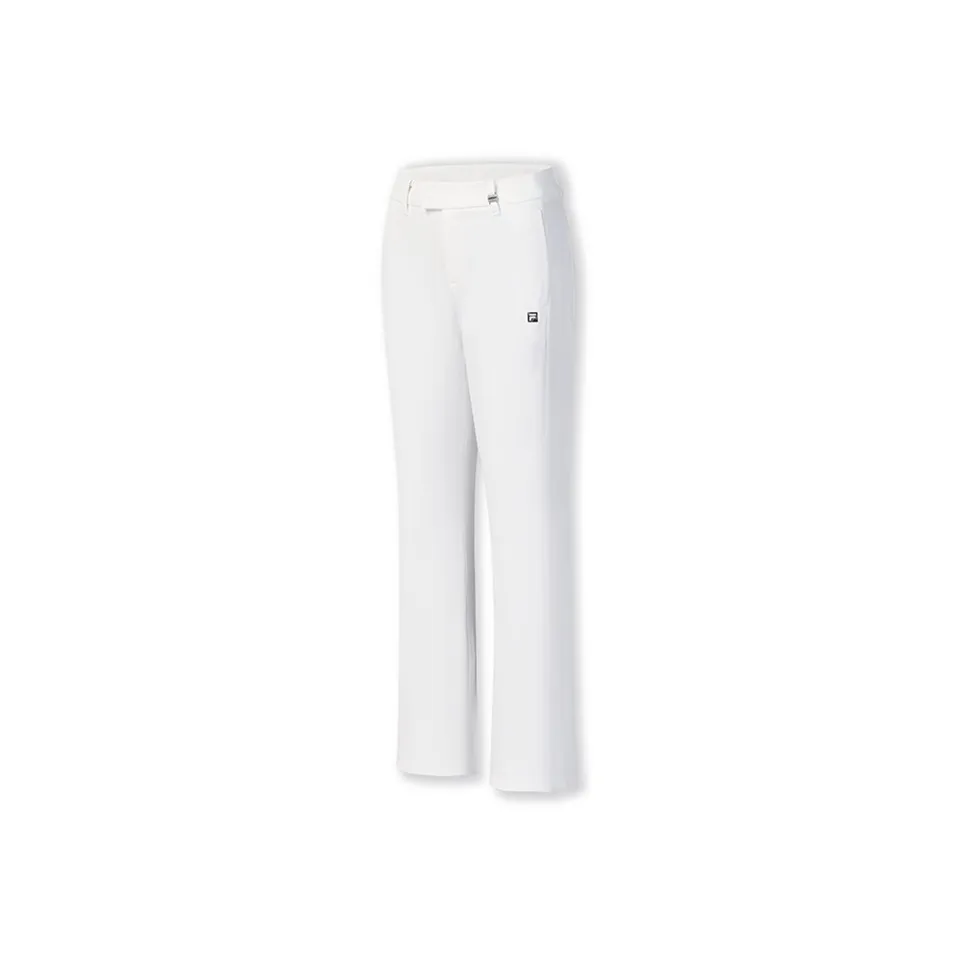 FILA GOLF серия Повседневные брюки Женские Нефритовый белый