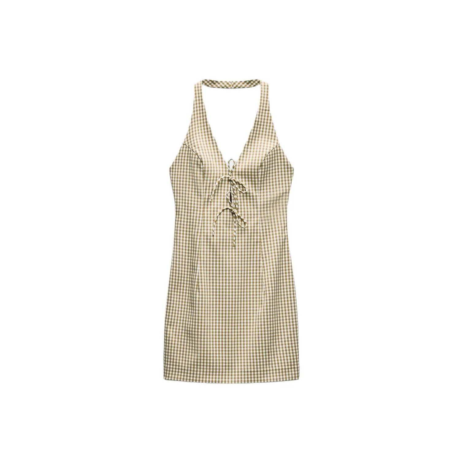 ZARA Slip Dresses Women's Brown