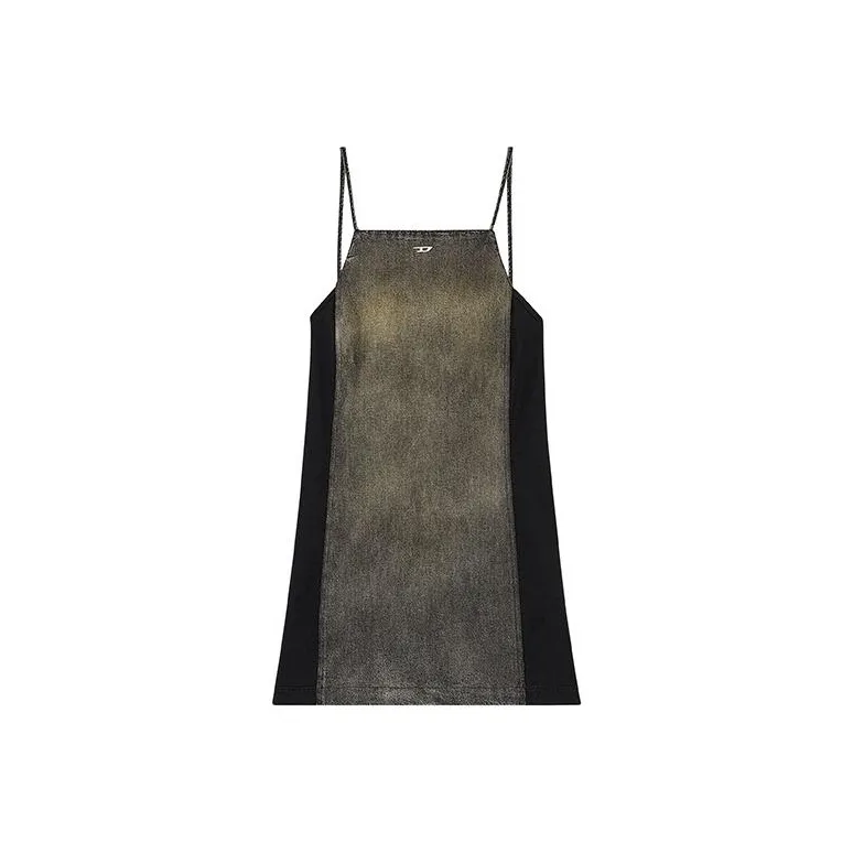 DIESEL De-Bety-S Straight Hem Denim Dress