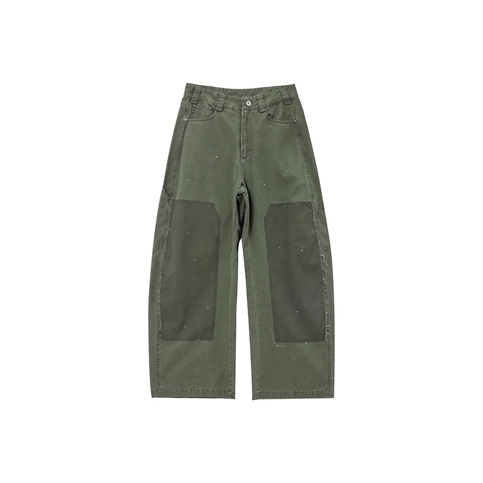 E.D.X Повседневные брюки женские армейский зеленый