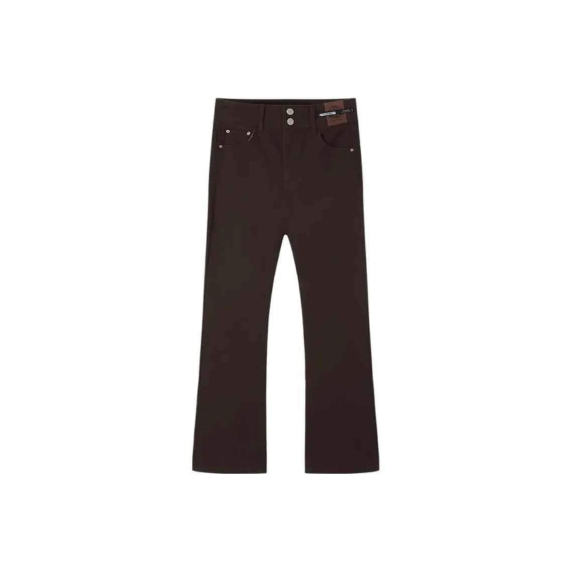 EICHITOO Джинсы Женские Красный Коричневый