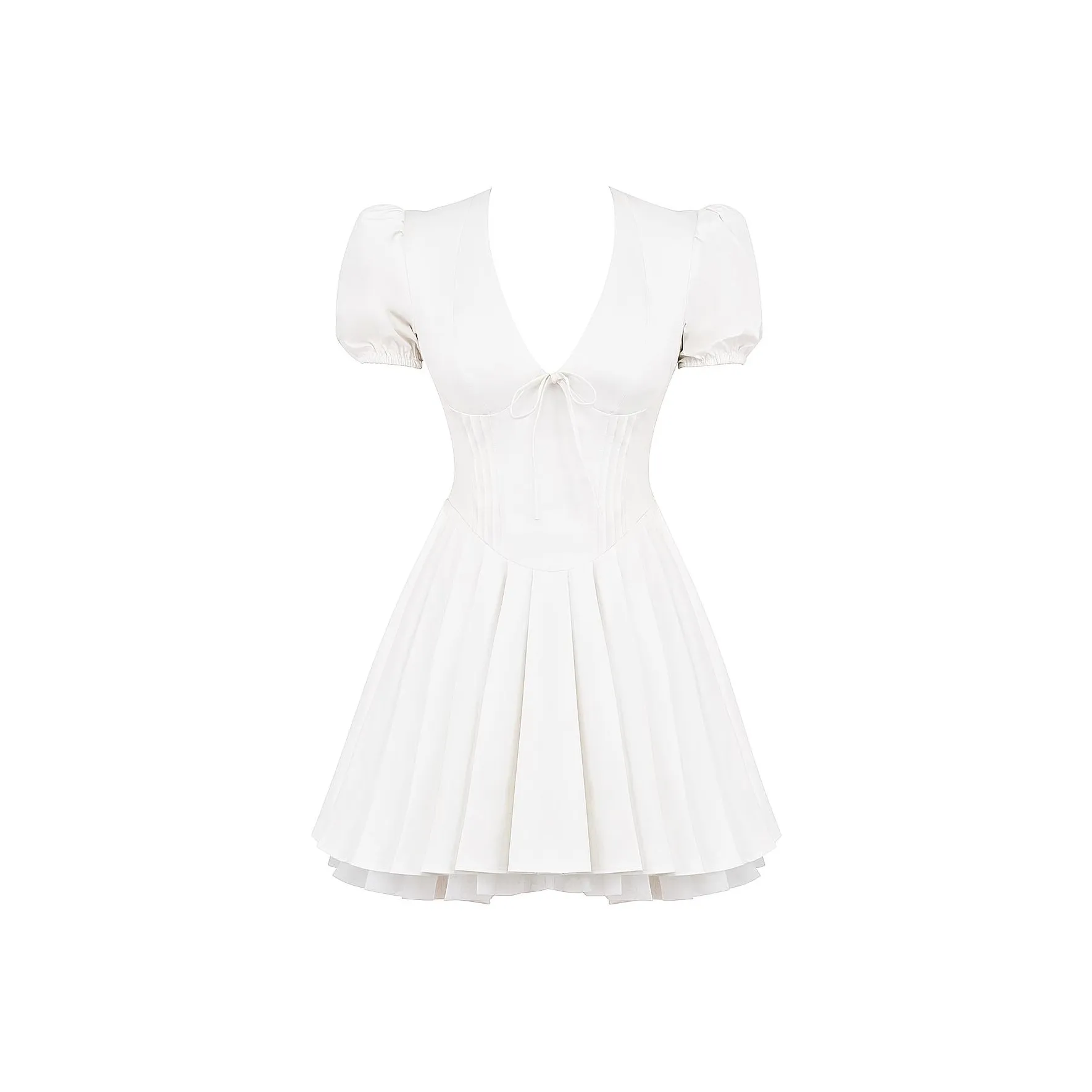 HOUSE OF CB IMANI Short Sleeved Dresses Women's WHITE/White