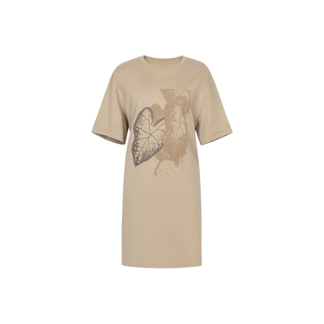 XG Short Sleeved Dress Women's Light Beige