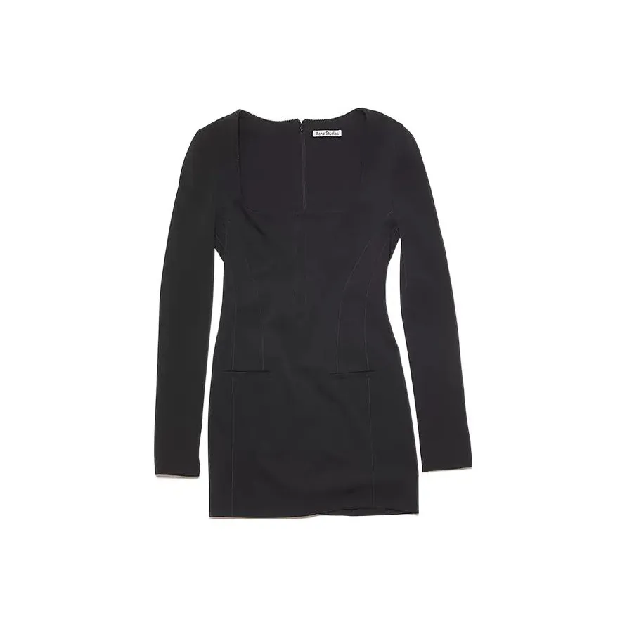 Acne Studios Long Sleeved Dress Women's Black