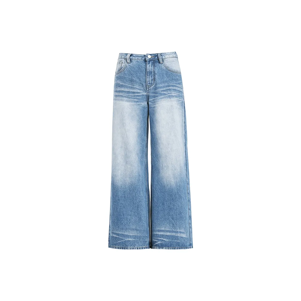 YEARNED Градиентный синий [Обычный] Женские джинсы