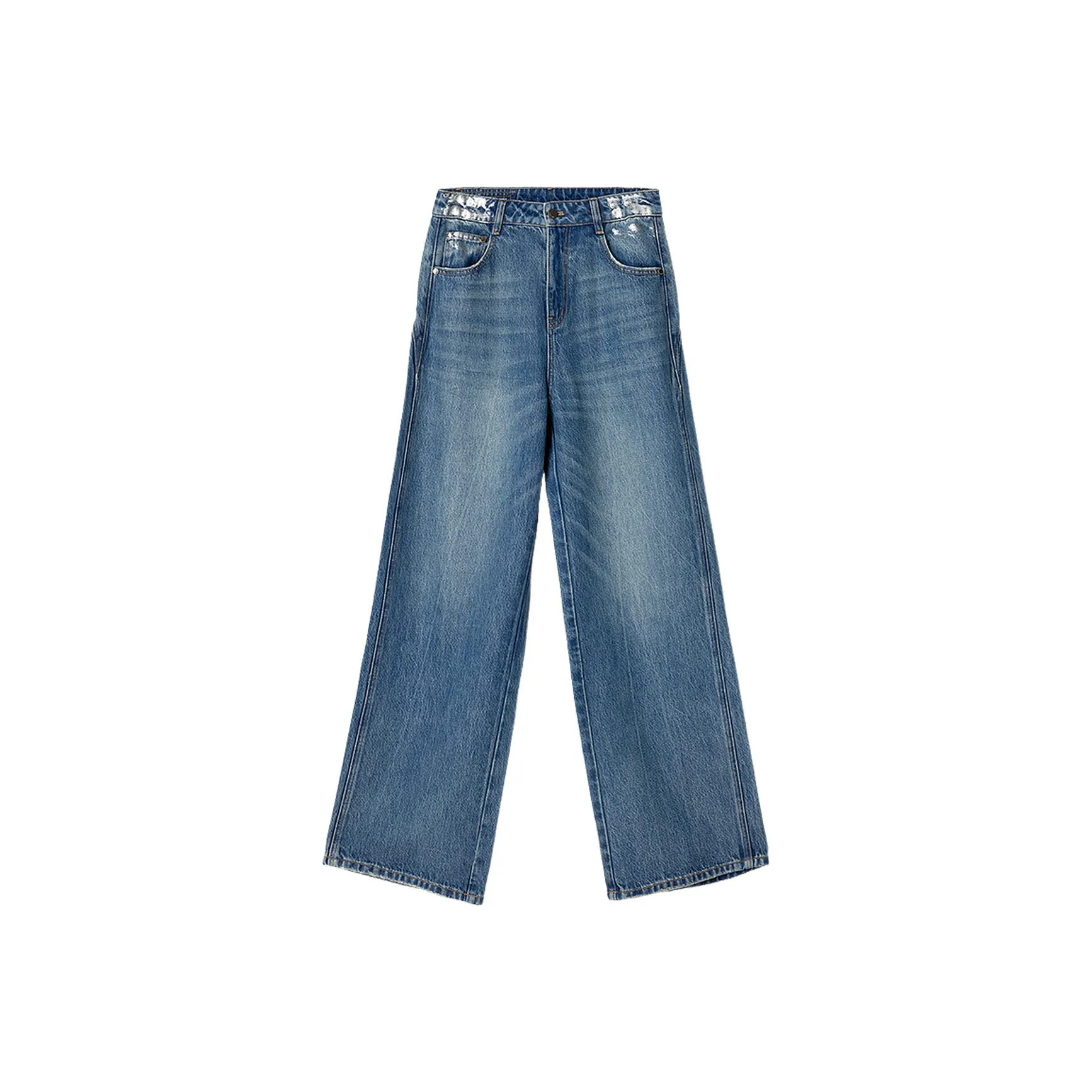 Bethine Джинсовый синий Женские Джинсы