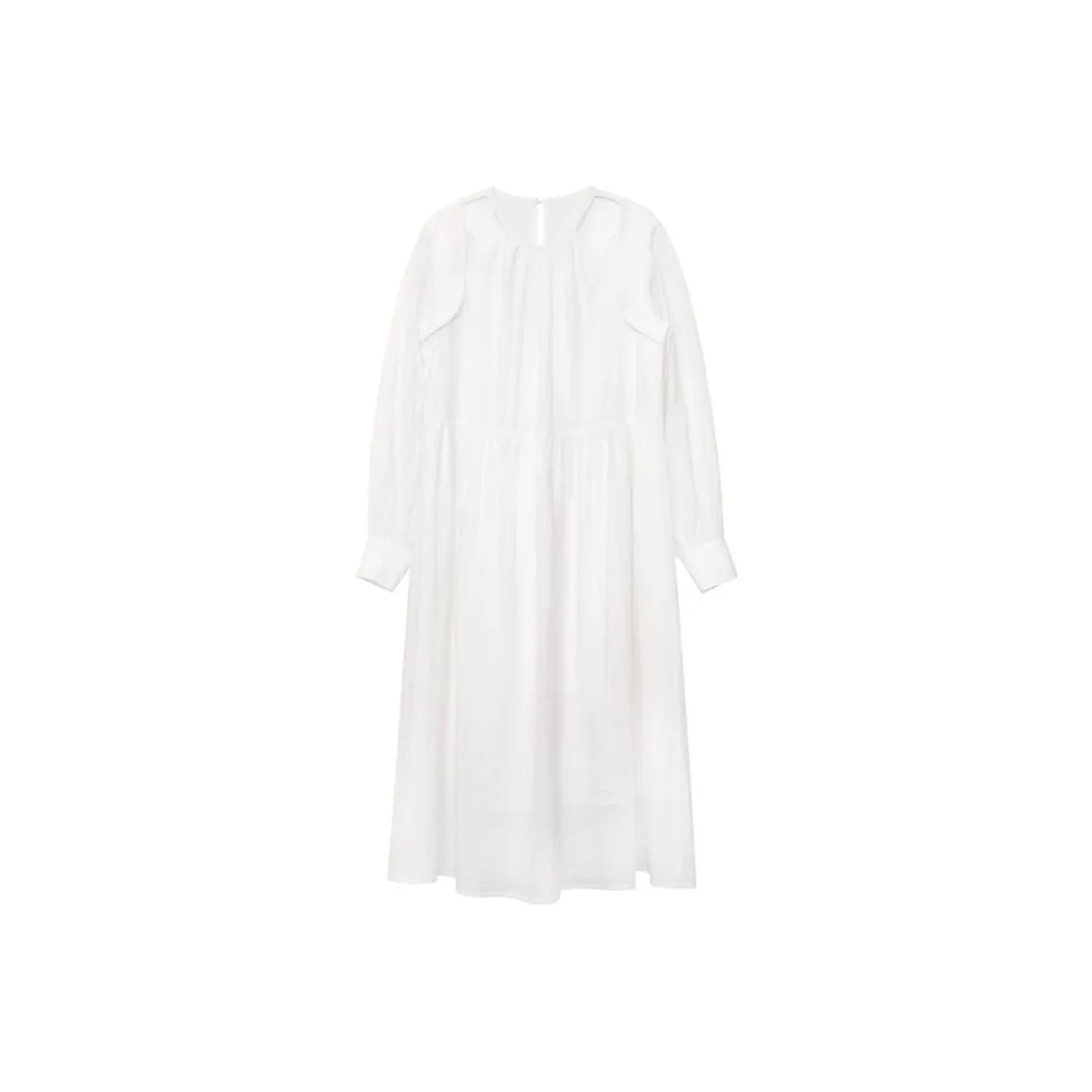 Boutique By Babymoon Long Sleeved Dress Women's White