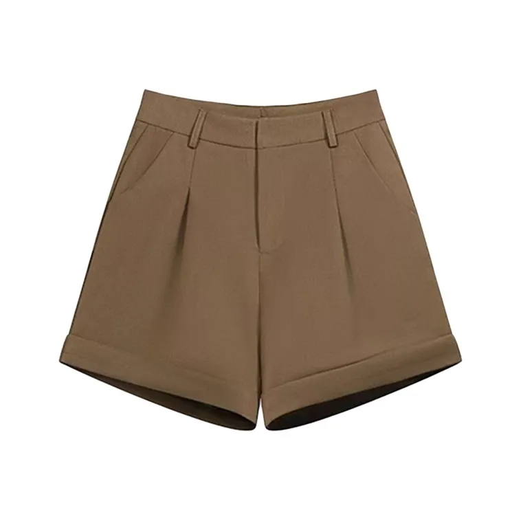 SYEEE WITH U Повседневные шорты женские хаки