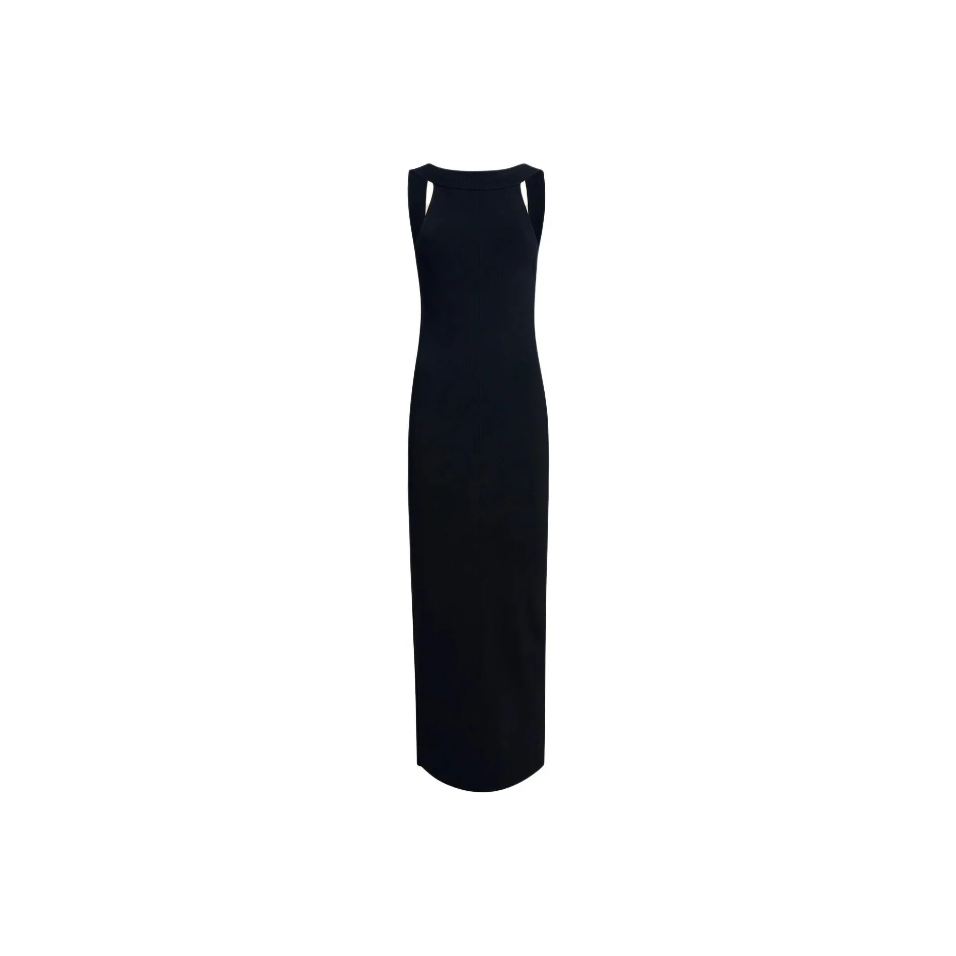 KHAITE PF24 THE MEDIA DRESS Sleeveless Dress Women's BLACK/Black