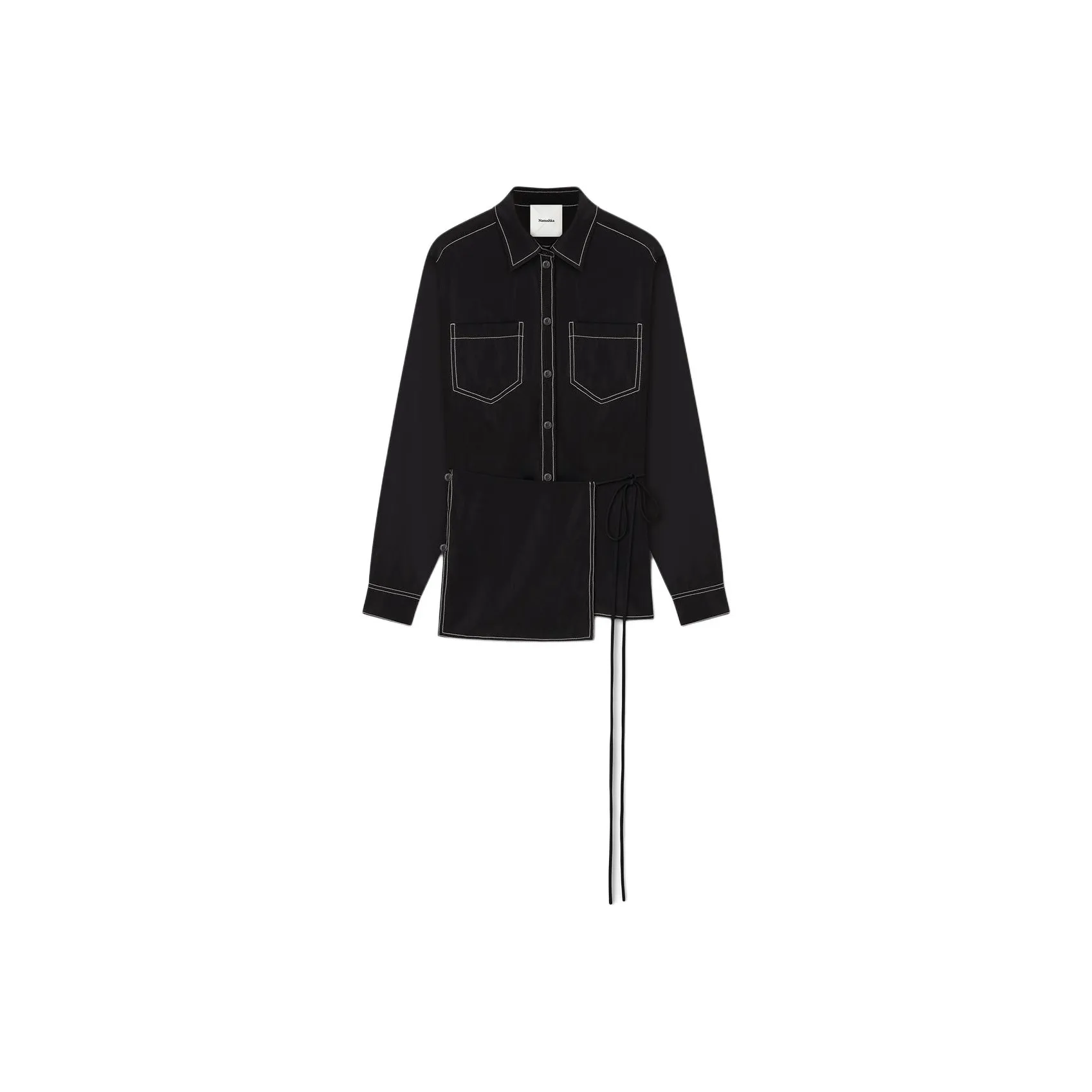 NANUSHKA SS24 Long Sleeved Dresses Women's Black