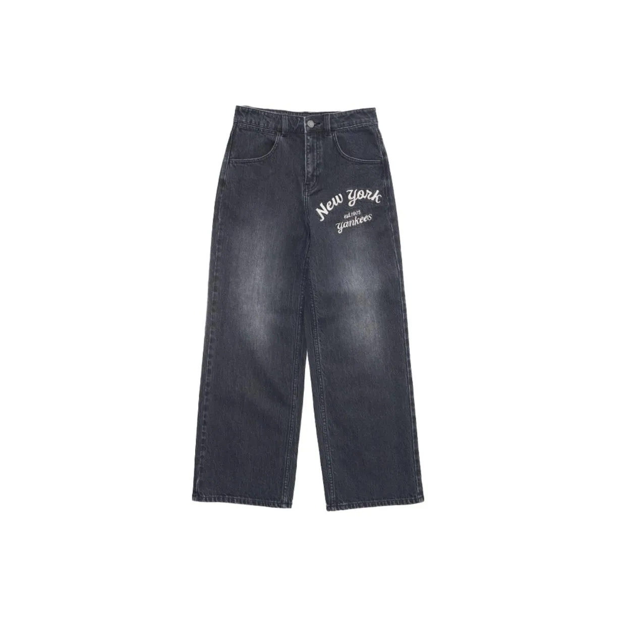 MLB New York Yankees Jeans Women's Charcoal Gray