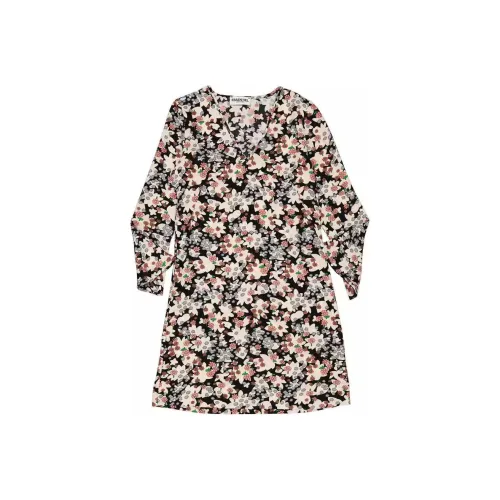 Essentiel Antwerp Black Женские Длинные Рукава Платья