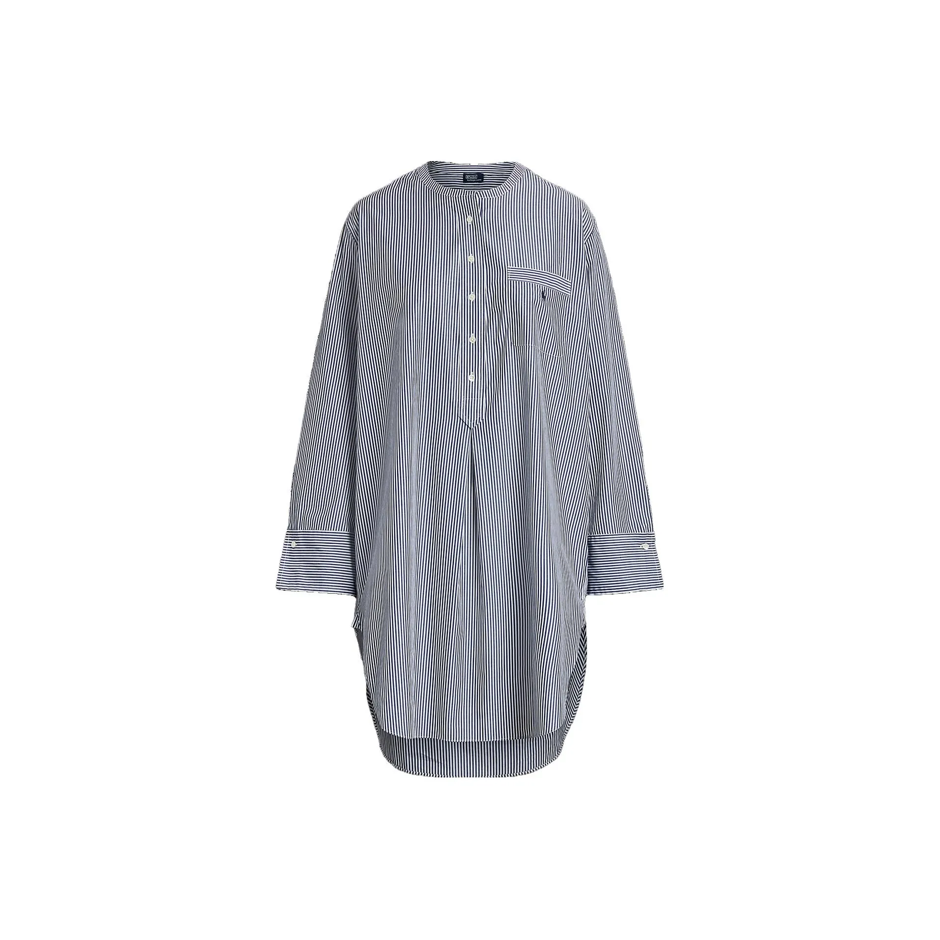 Polo Ralph Lauren SS23 Long Sleeved Dress Women's Blue