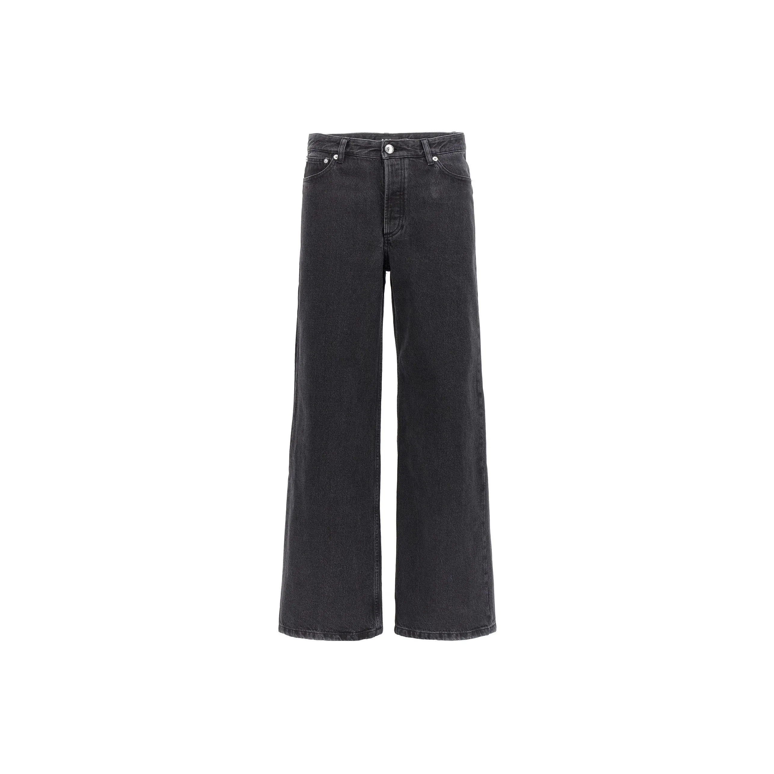 A.P.C . Wide Leg Cropped Jeans