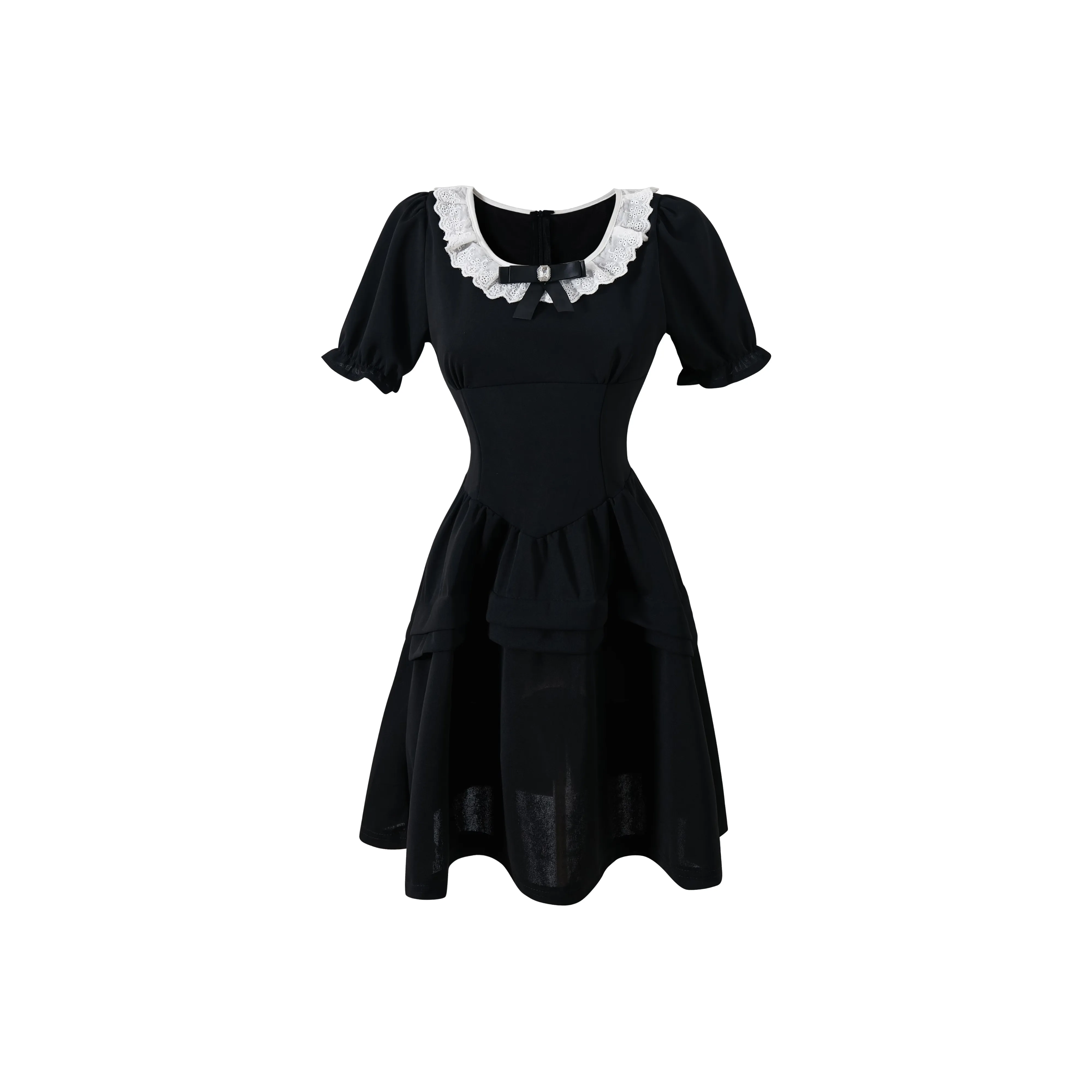 KAZAN Short Sleeved Dresses Women's Black