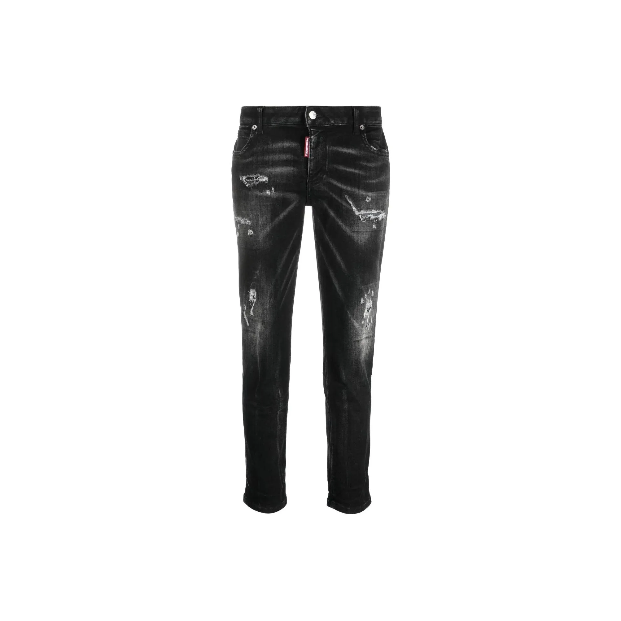 Dsquared2 Cool Girl Distressed Cropped Jeans