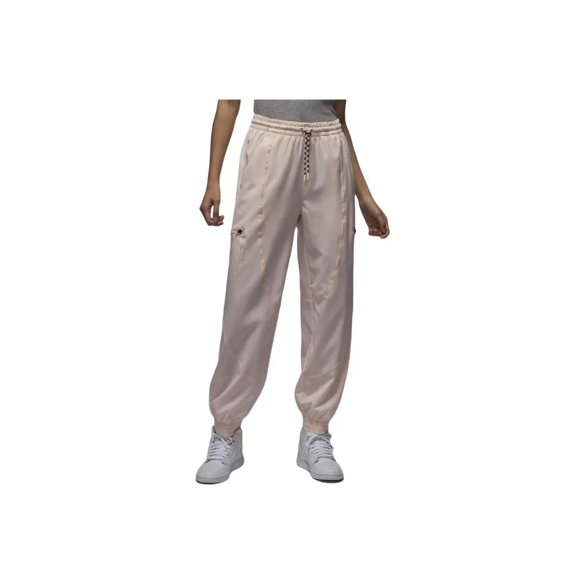 Джордан SportTunnel SS25 Вязаные Тренировочные Штаны Женские Розовые