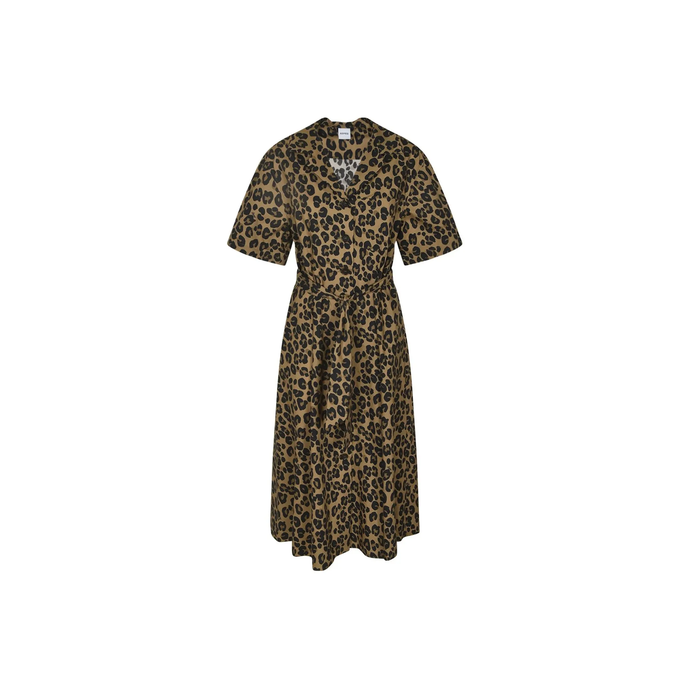 ASPESI Leopard print Midi Dress