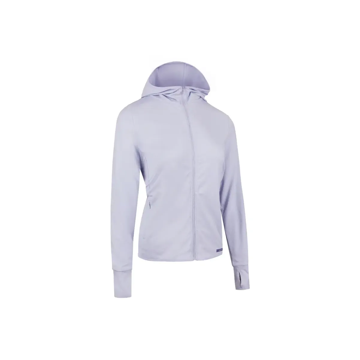 DECATHLON Дышащая Быстросохнущая Защита от солнца Женская Светло-Синяя