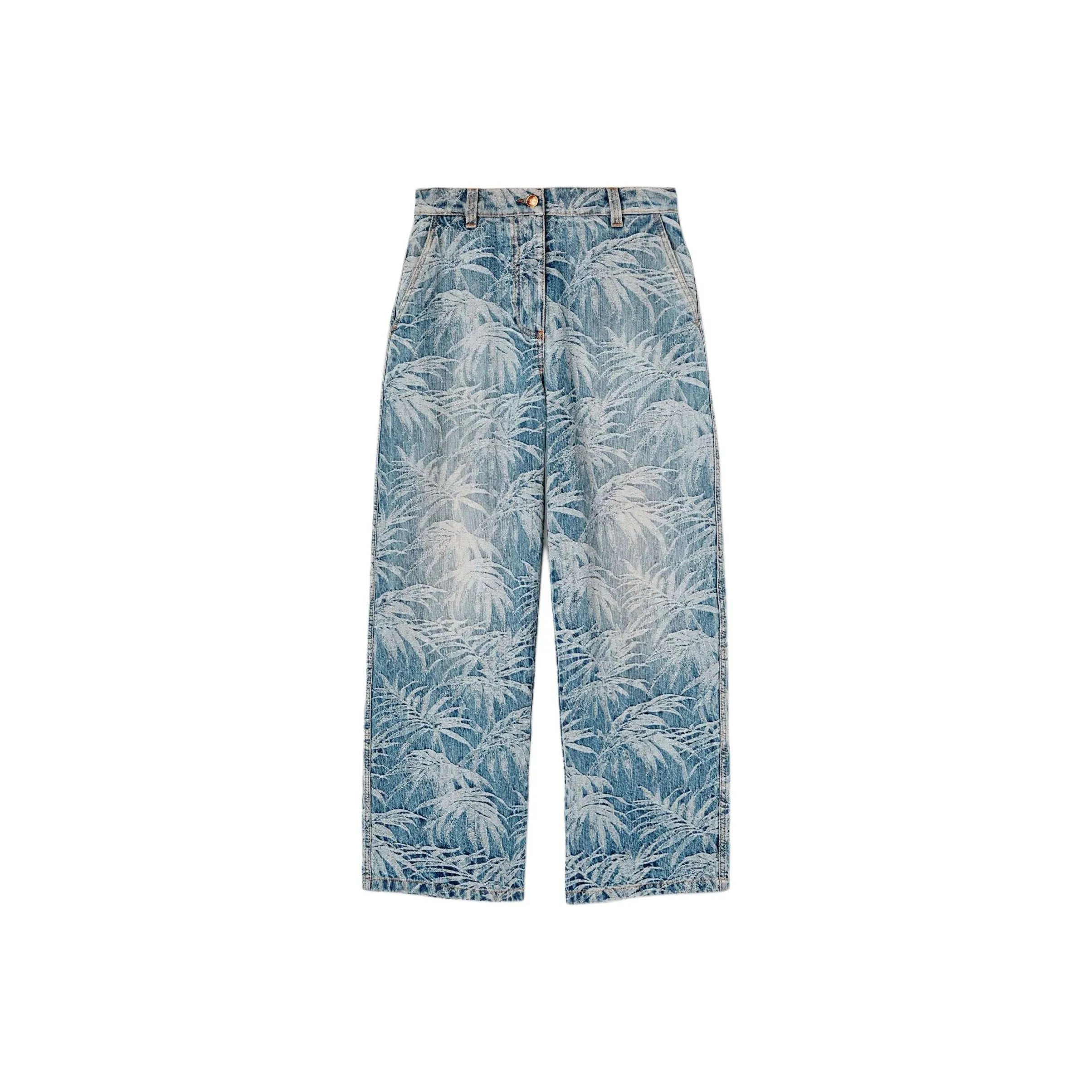 PALM ANGELS Palm Tree print Jeans