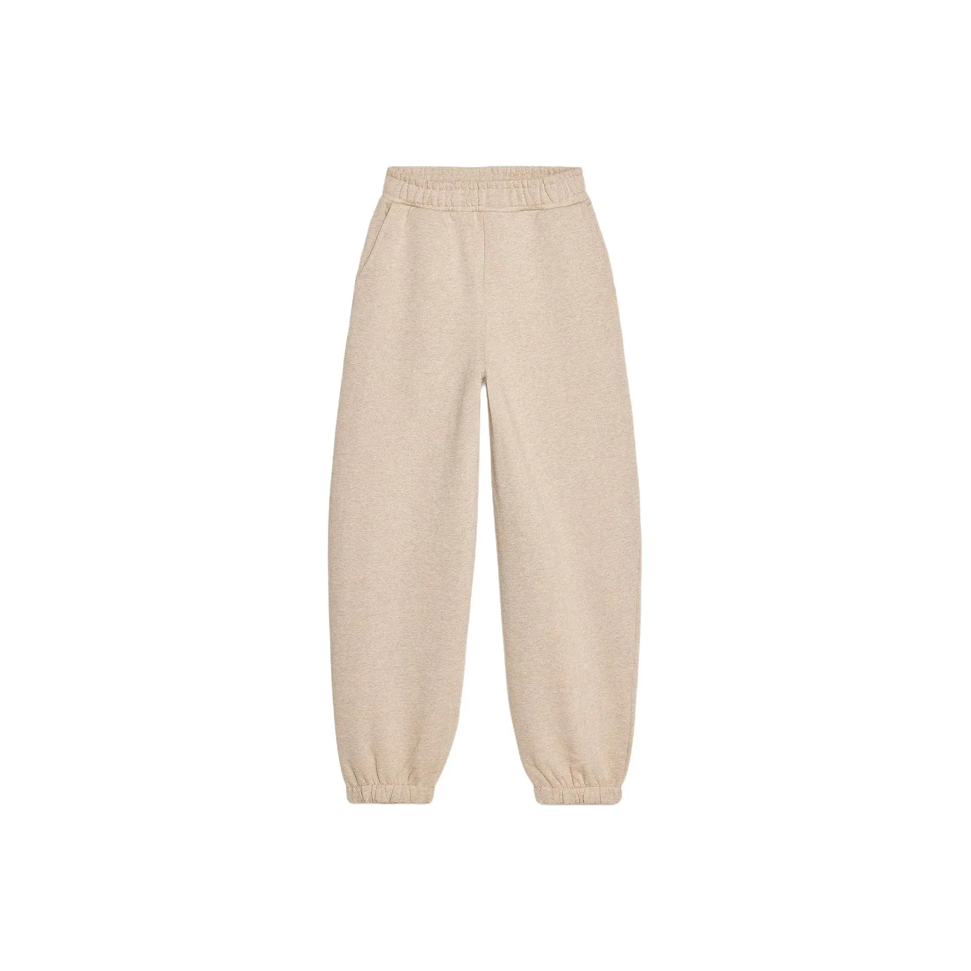 ZARA Knitted Sports Pants Women's Zebra Print Brown Yellow