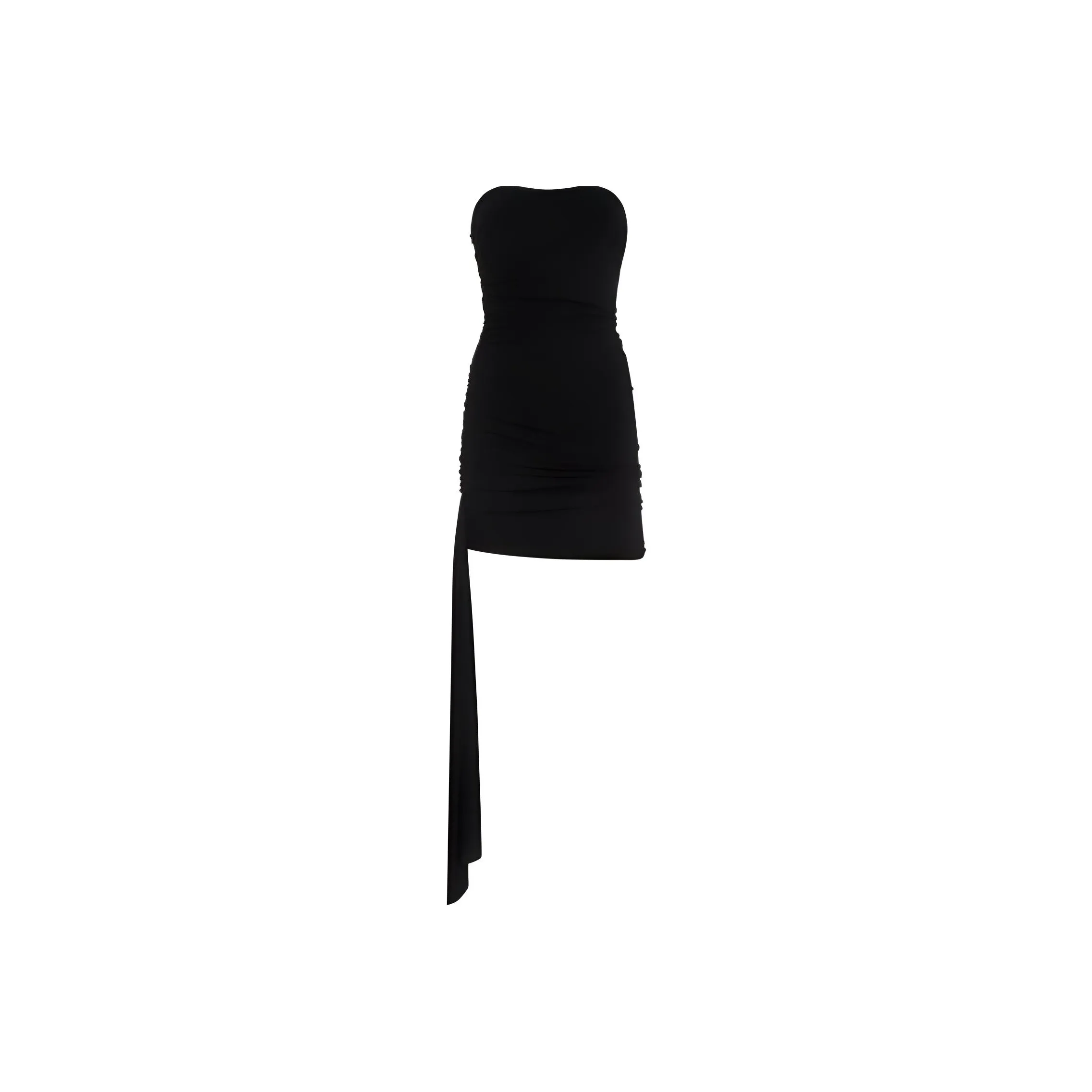 Magda Butrym Ruched Strapless Mini Dress