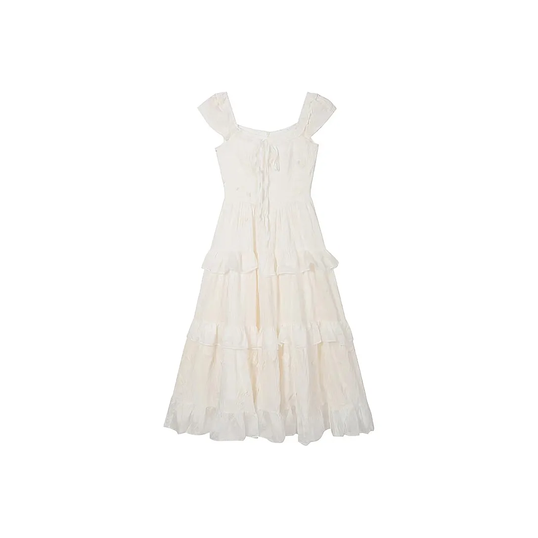 JOSR Short Sleeved Dress Women's White