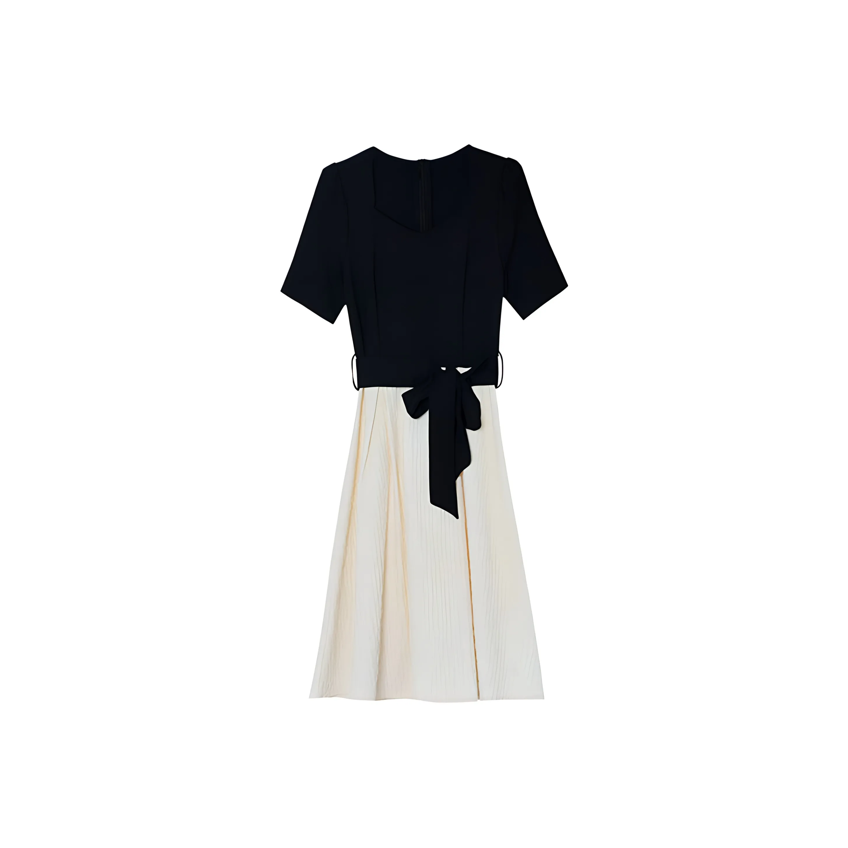 IDLE SOUL Short Sleeved Dress Women's Black