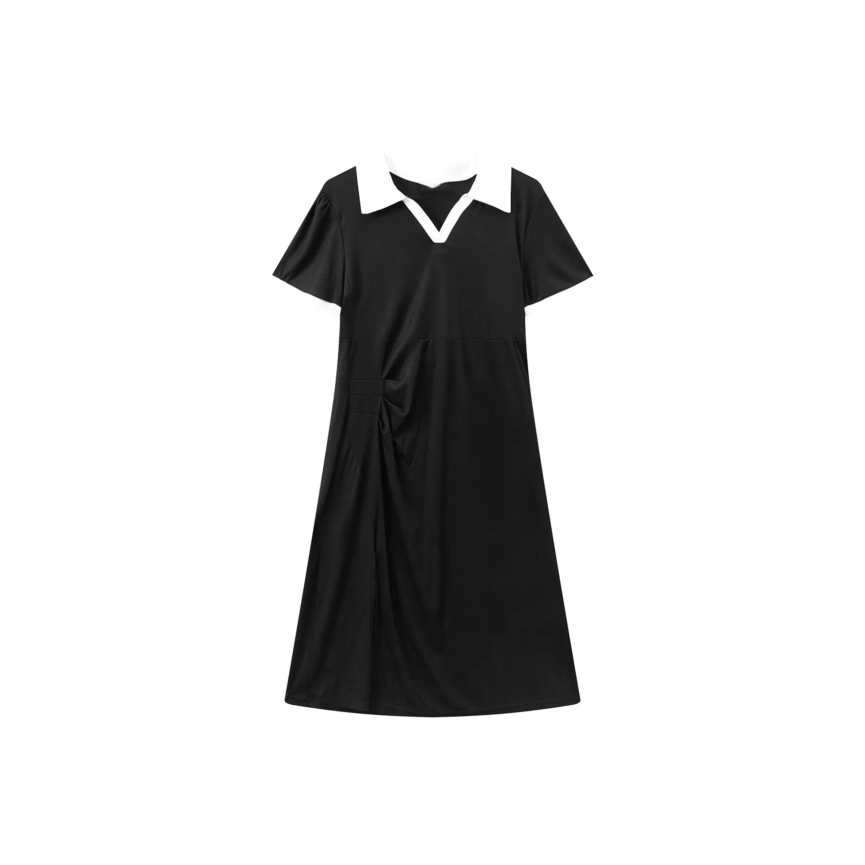 ZCDECO Short Sleeved Dress Women's Black