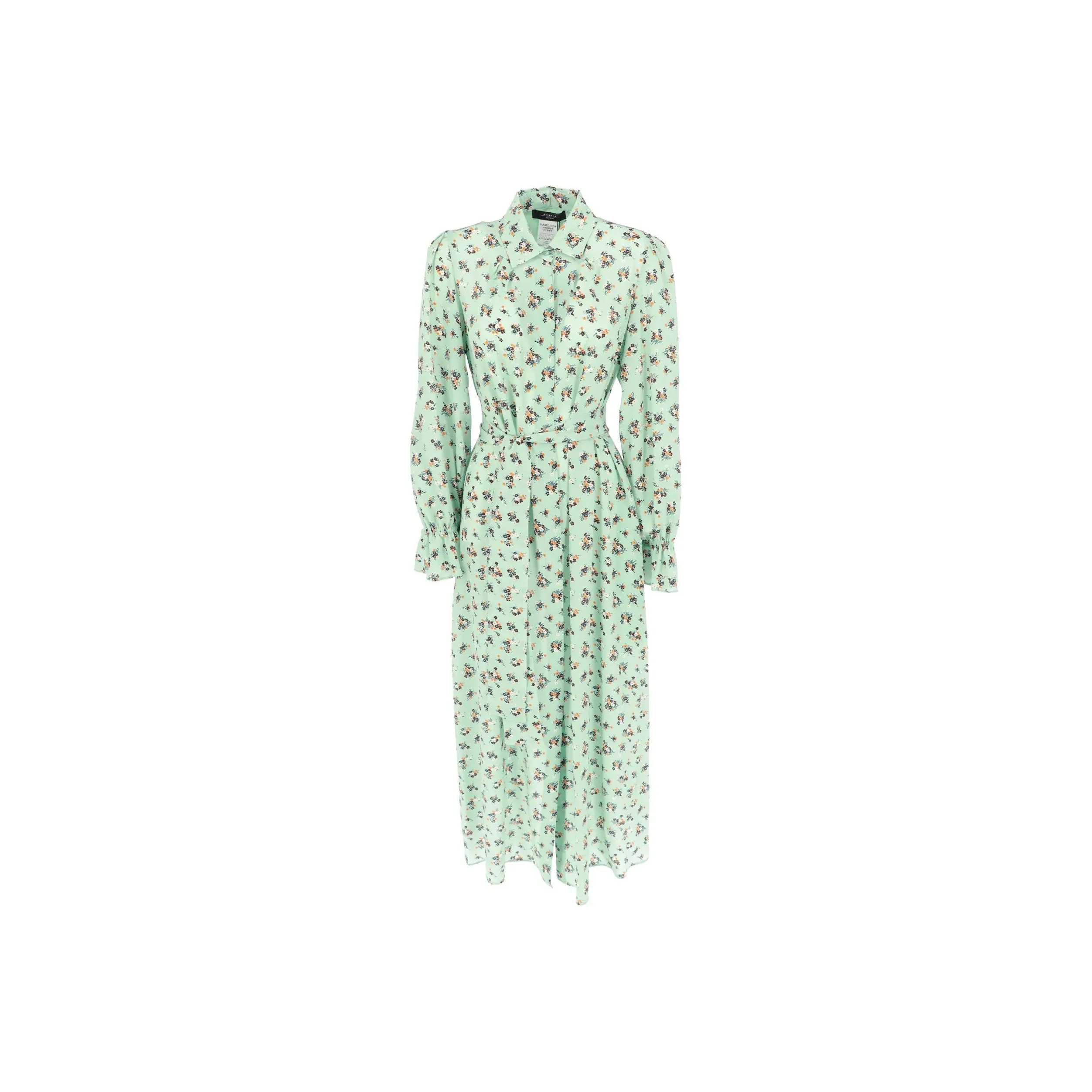 WEEKEND MaxMara Long-Sleeved Dresses Women's Green