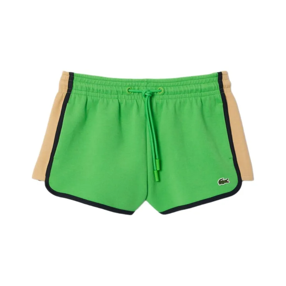 Шорты LACOSTE Collaboration Повседневные Женские Зеленые