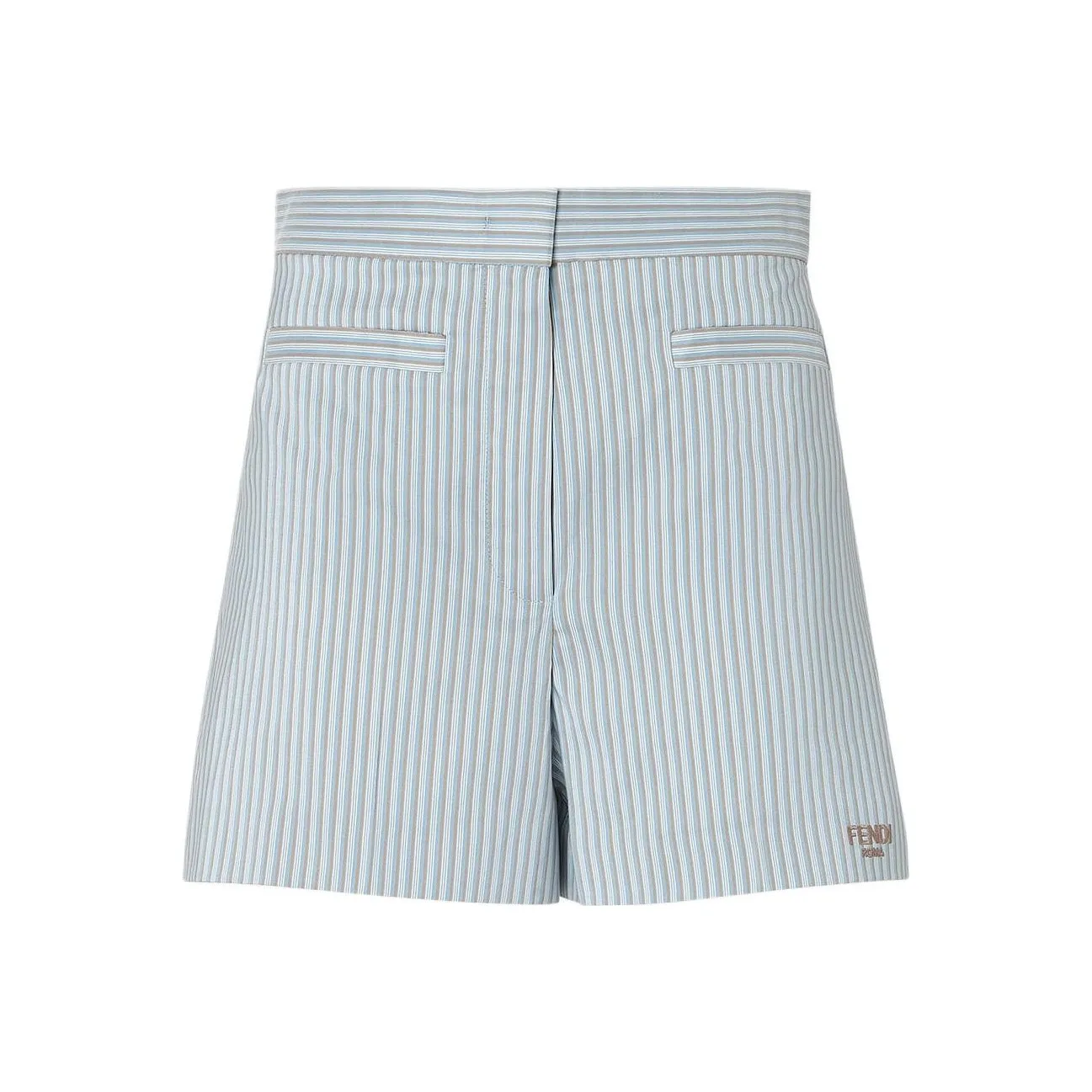FENDI SS25 Casual Shorts Women's Light Blue