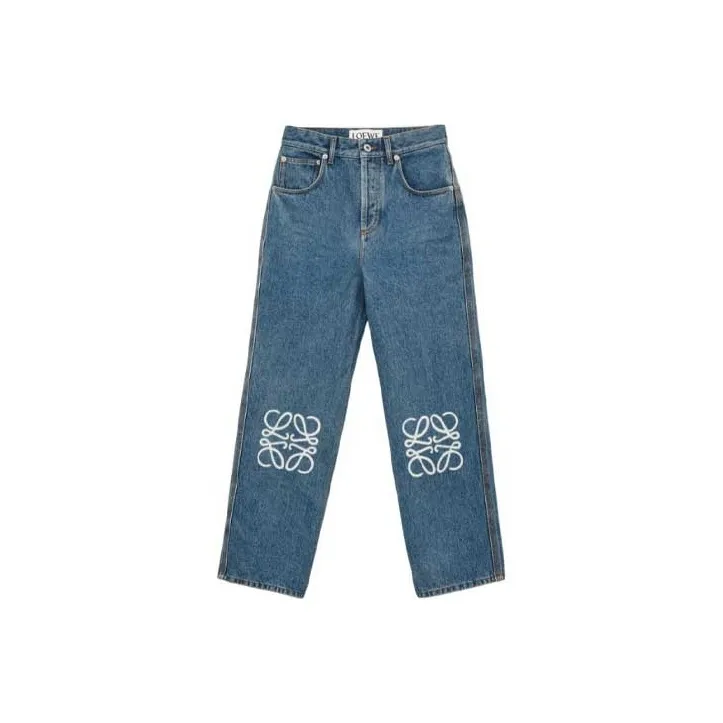 LOEWE Anagram Cropped Jeans