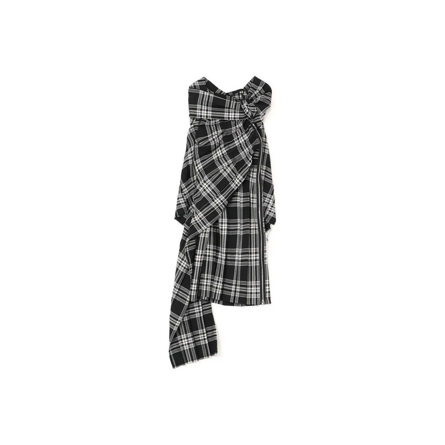 Yohji Yamamoto Long Sleeved Dress Women's Black