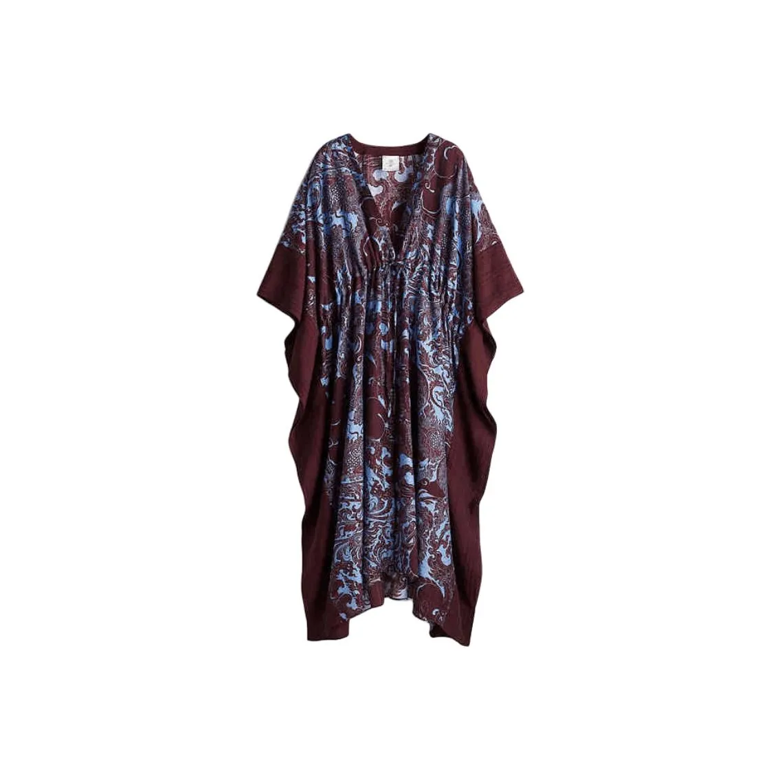 H&M THE WHITE LOTUS Collaboration Long Sleeved Dresses Women's Navy