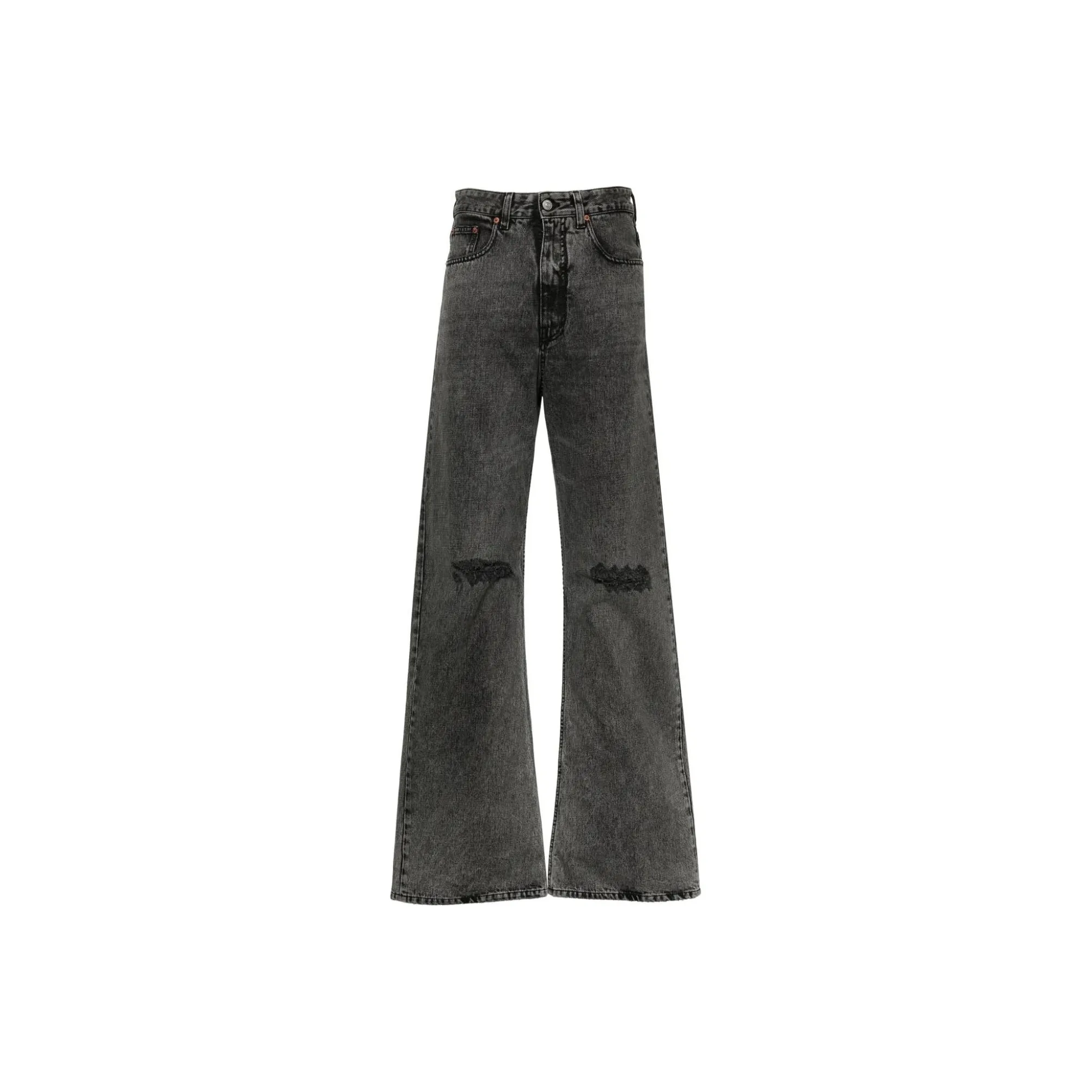 MM6 Maison Margiela Numbers patch Straight Jeans