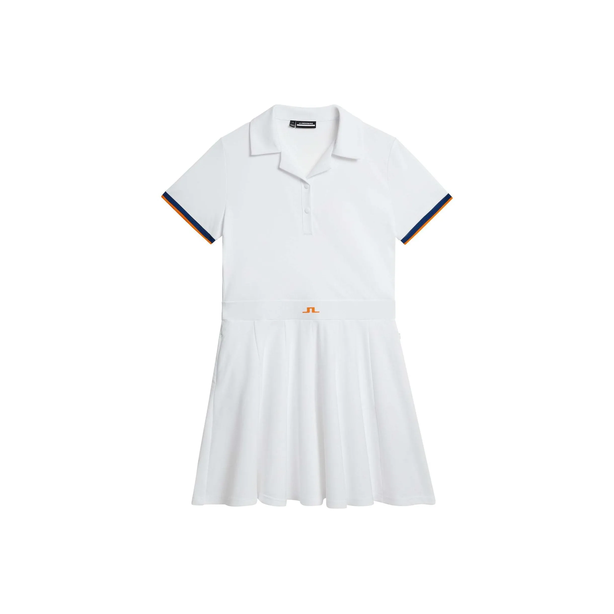 J.Lindeberg Dagmar Dress Short Sleeved Dress Women's White