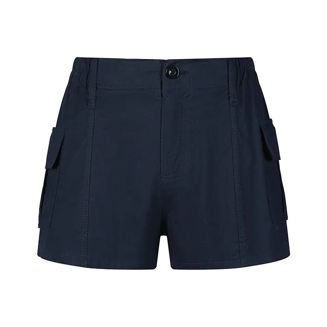 Wen Shan Повседневные шорты женские темно-синие